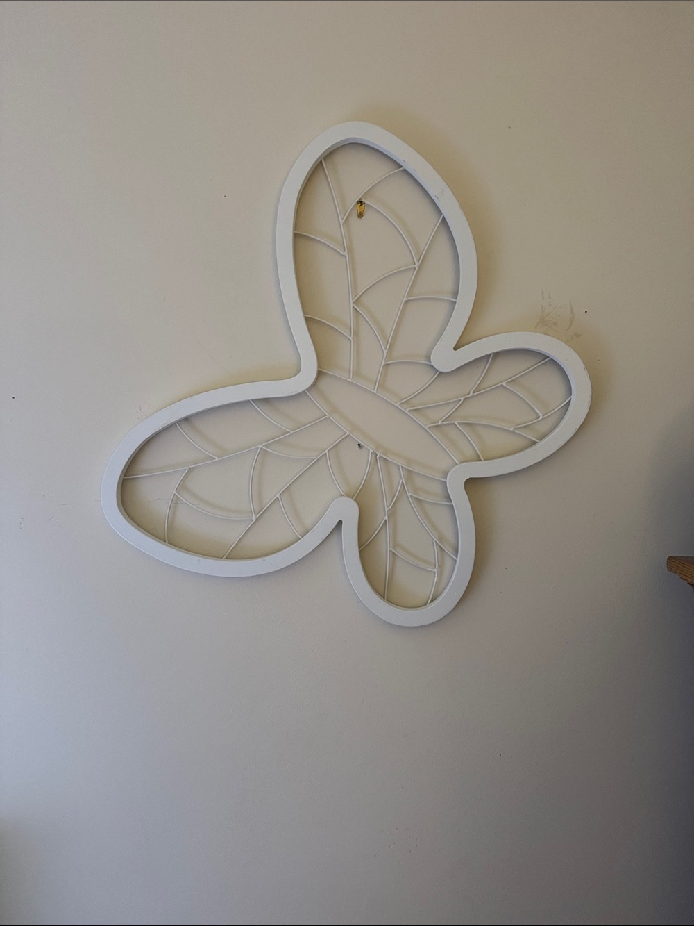 White Decorative Butterfly Wall Art - Home Wall Decor